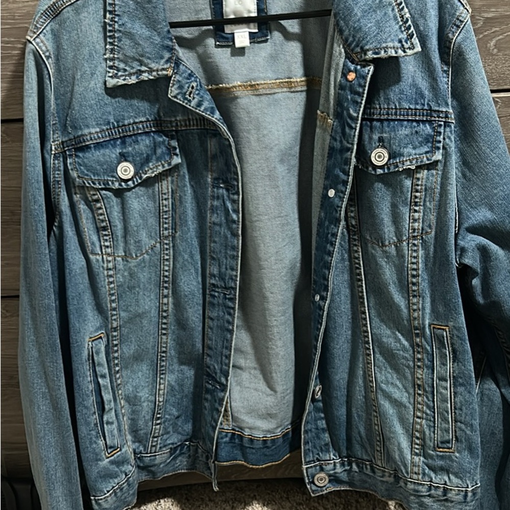 LC Lauren Conrad Classic Blue Jean Jacket